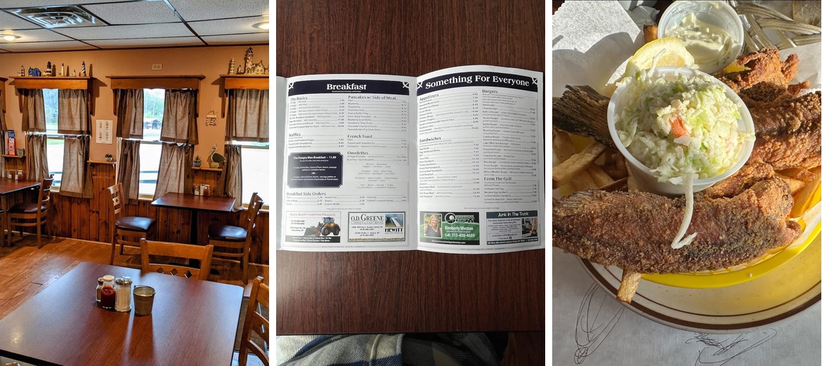 Nu Pier Restaurant Menu
