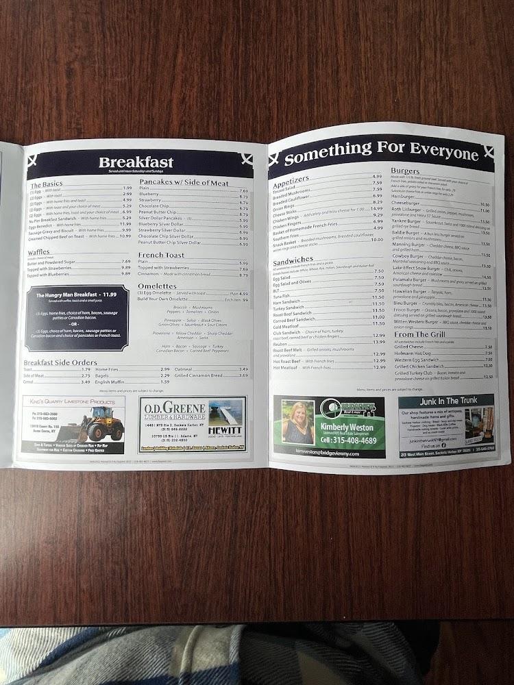 Nu Pier Restaurant Menu image 1