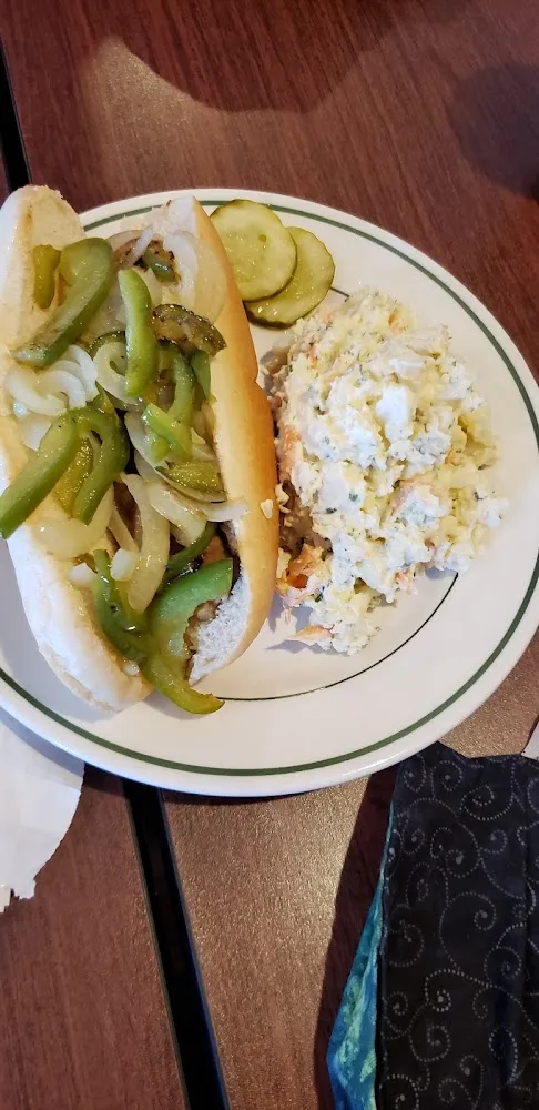 Sausage Onion Green Pepper